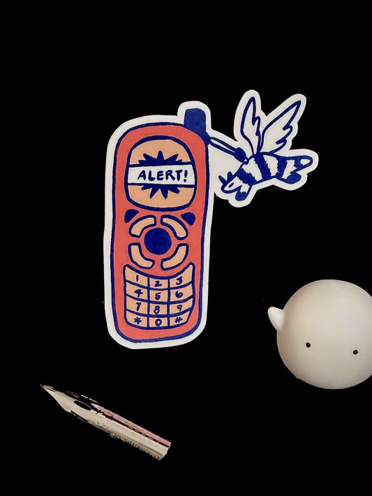 Candy Apple Comics Alert! Vinyl Sticker