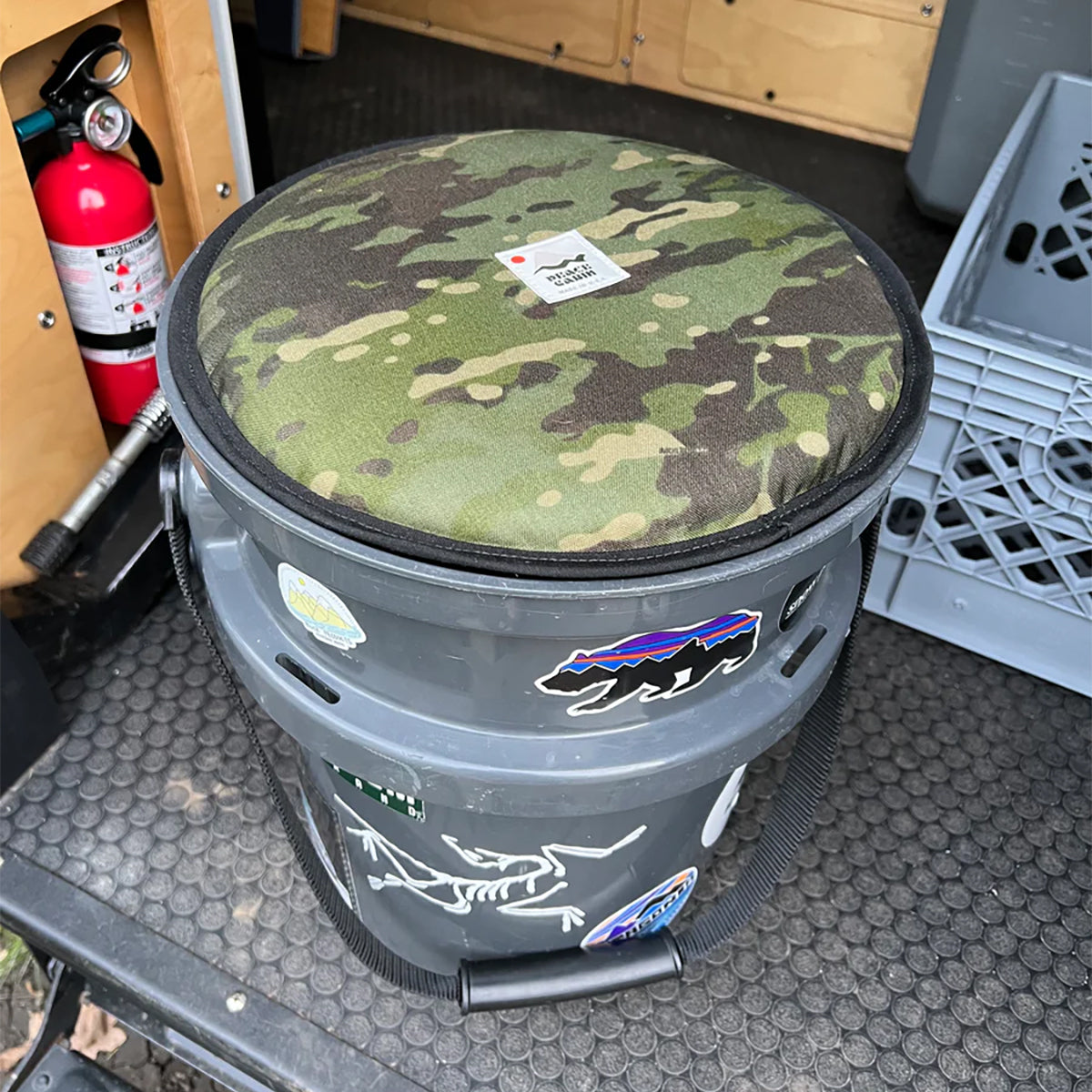 Peace Cabin ECLIPSE Cordura Seat Pad Woodland