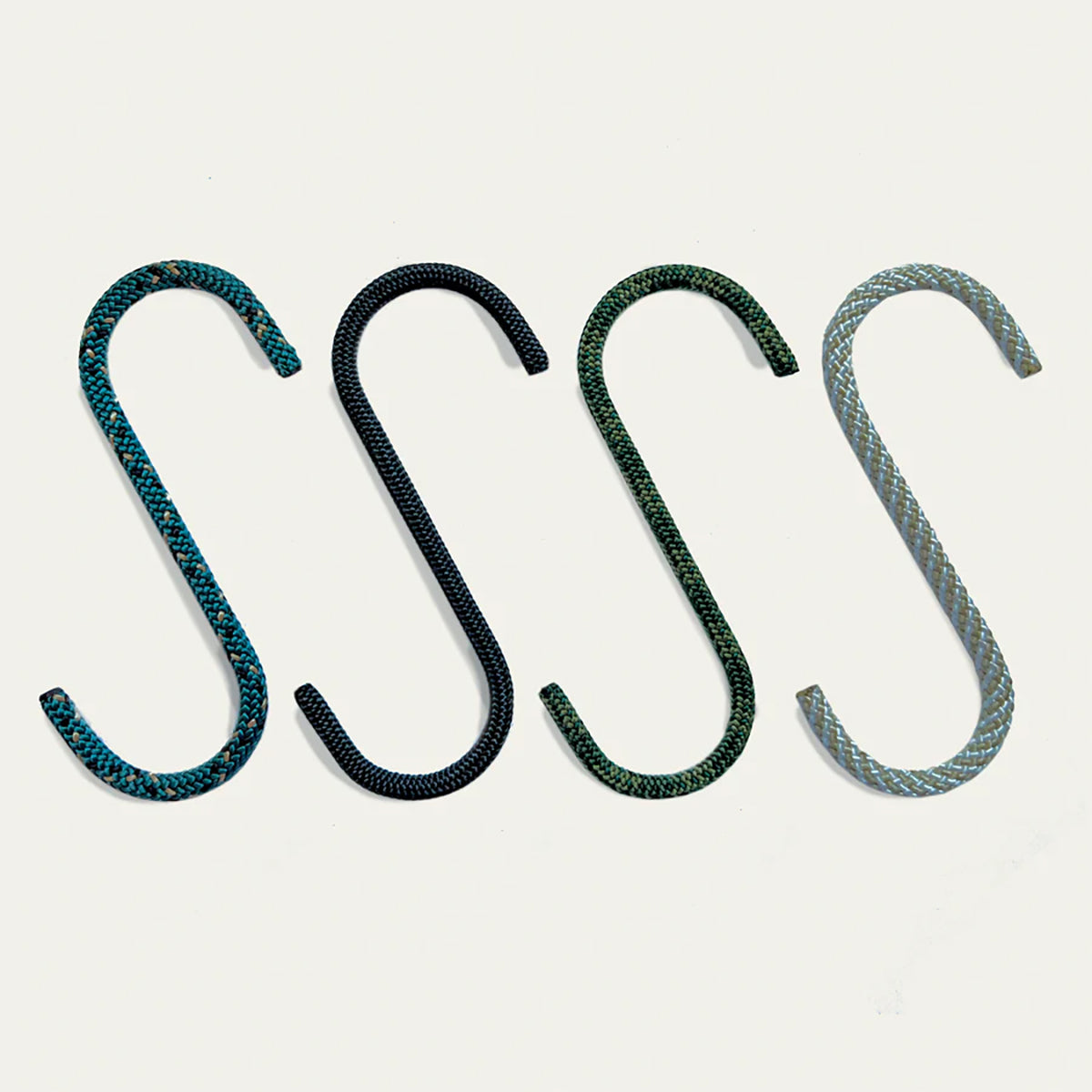Peace Cabin Utility S-Hooks 4 Pack Mixed Neutrals